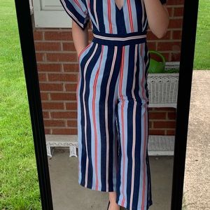 Red White and Blue Jumpsuit